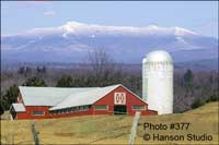 Mt. Mansfield, VT - with Farm